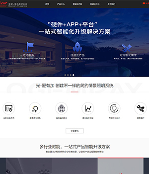 深圳奧金瑞營銷型網(wǎng)站展示案例